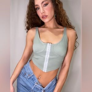 Light Blue Crop Top💙